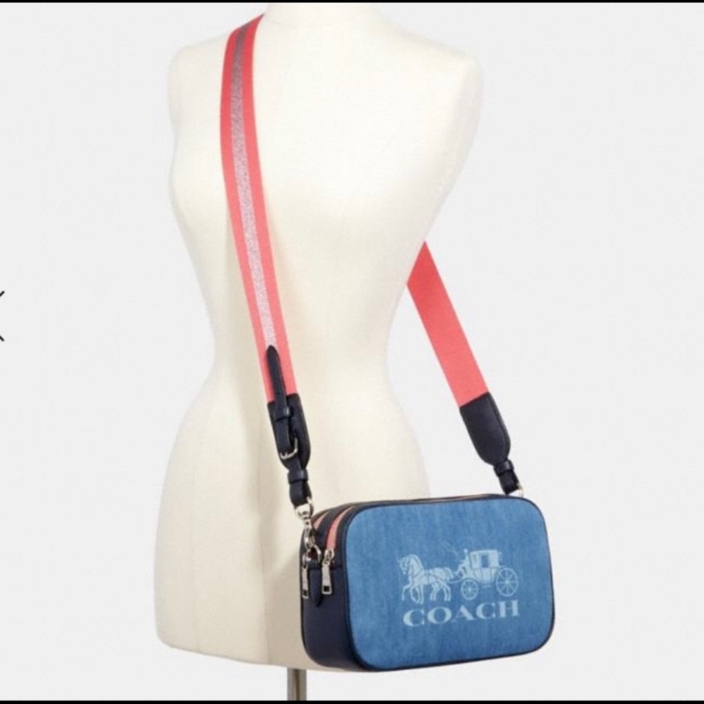🔥NWT Coach Denim Crossbody Bag🔥